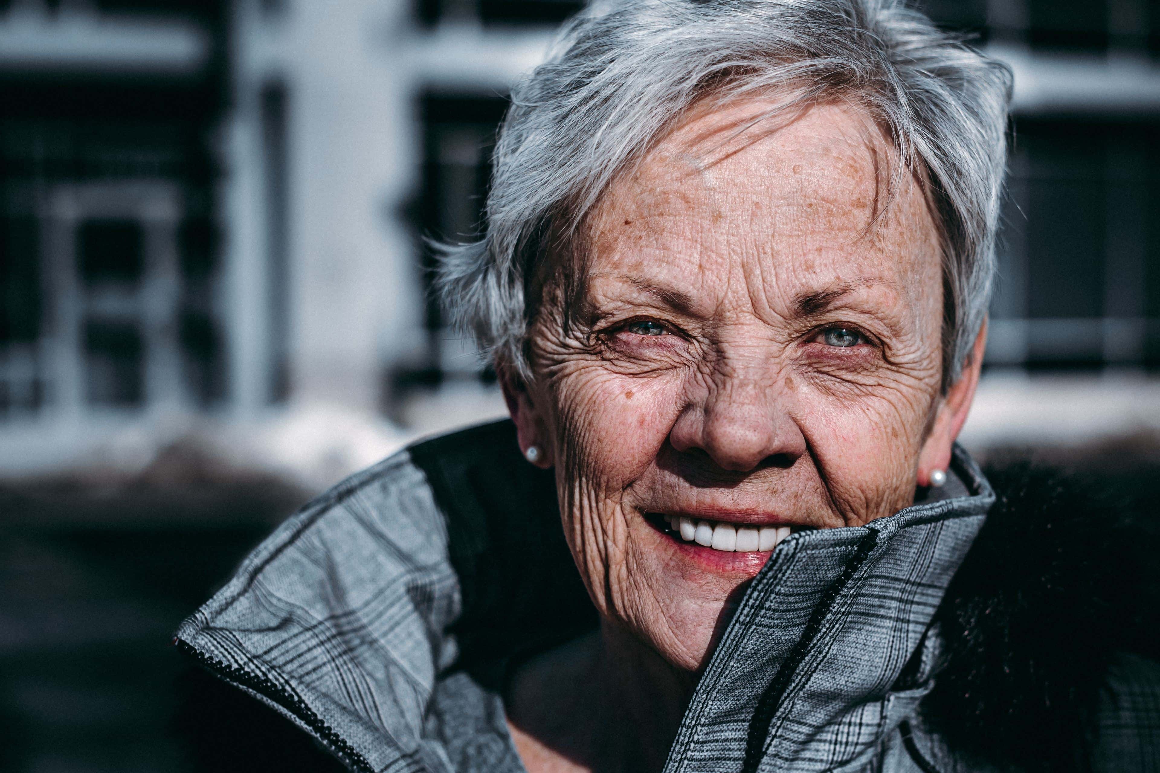 Aging Woman in the Sunlight